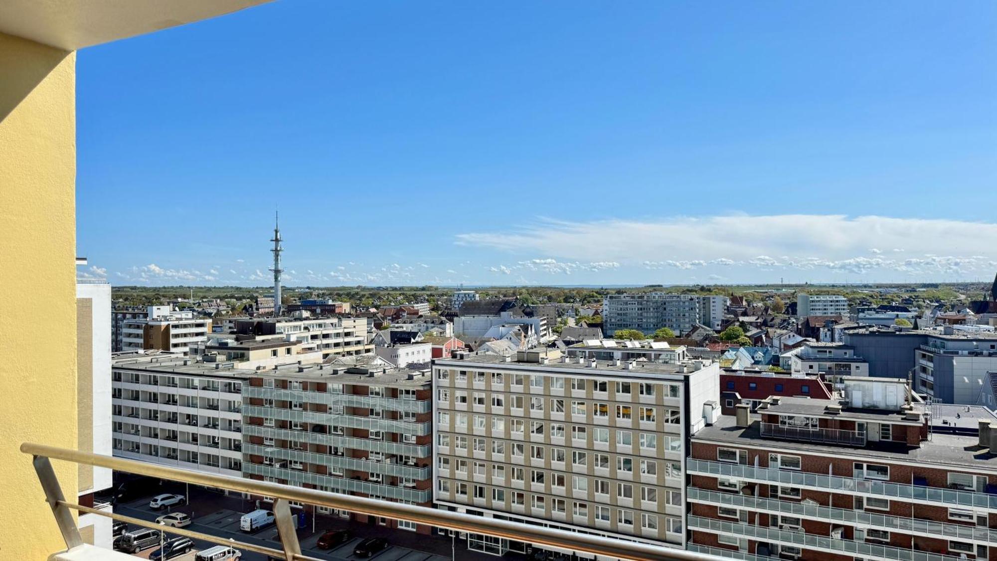 1-194, Traumhafter Blick Ueber Westerland Im Haus Metropol, 8 Etage Extérieur photo